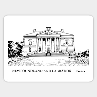 Newfoundland and Labrador Canada Sticker